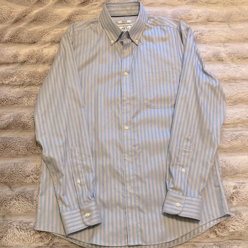 Jos A Bank Men’s Dress Shirt. Size 16/34. 1905 Collection.